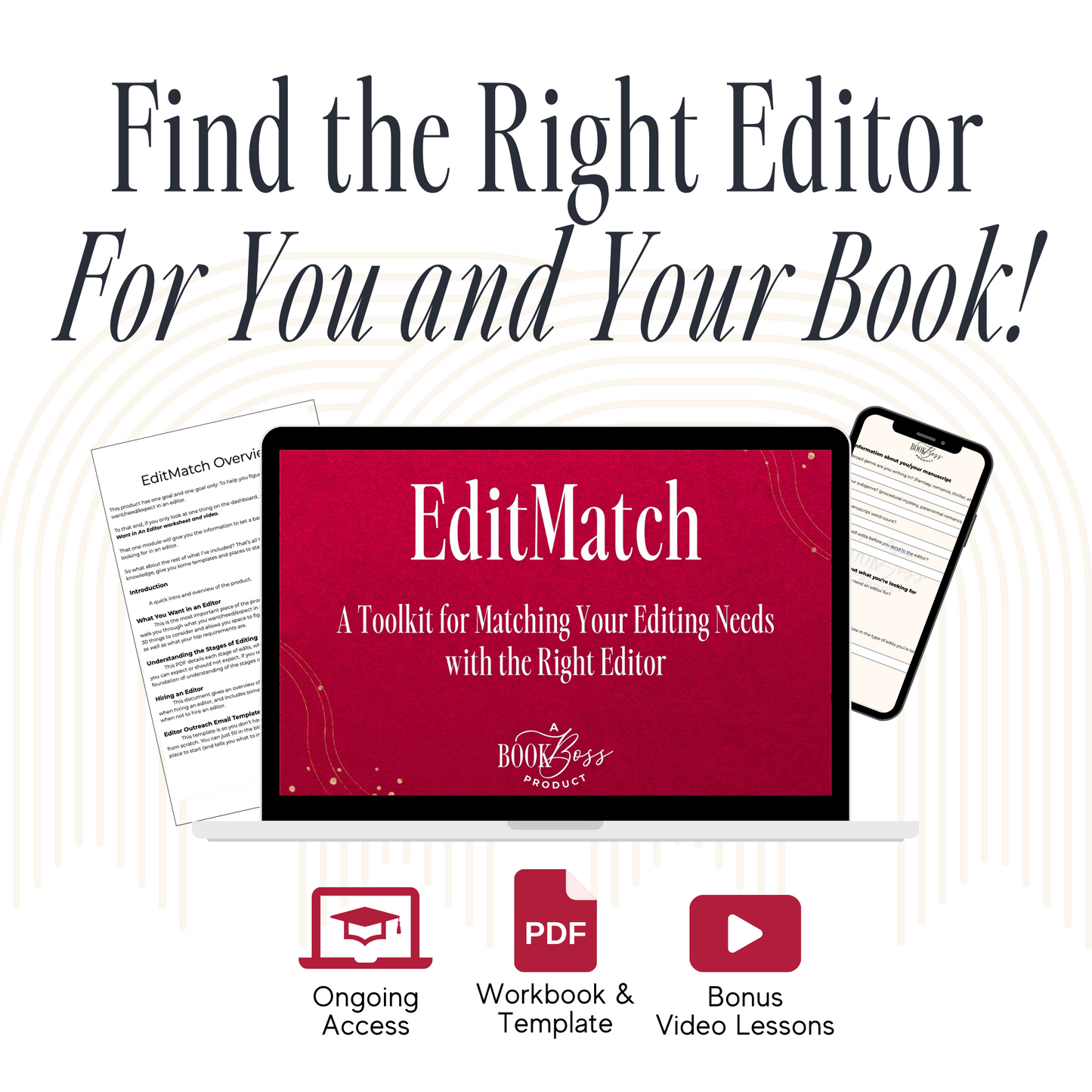 EditMatch: Find The Right Editor for Your Book